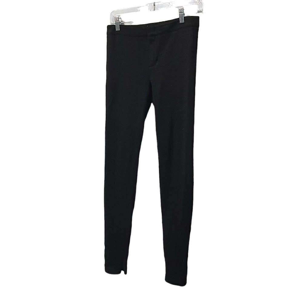 Vince Charcoal Grey Stretch Skinny Pants with Zipper Ankles Size 2
